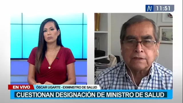 Óscar Ugarte: “El Ministerio de Salud se ha convertido en un botín político”