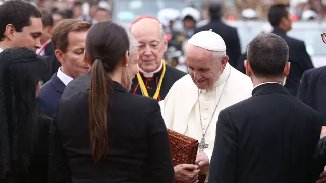 Papa Francisco: Luis Castañeda le entregó las llaves de Lima