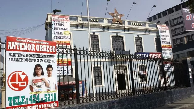 Casa del Pueblo, sede del Partido Aprista. Foto: Andina