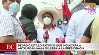 Pedro Castillo anunció que se reunirá con congresistas electos de Perú Libre