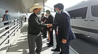 Pedro Castillo regresó al Perú tras su presentación en la ONU