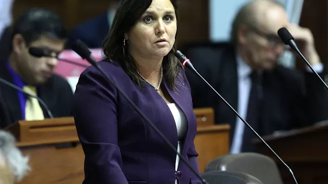Ministra Marisol Pérez Tello. Foto: Congreso