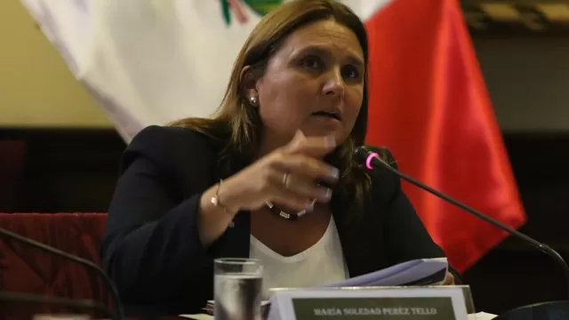 Marisol Pérez Tello, ministra de Justicia / Foto: Andina