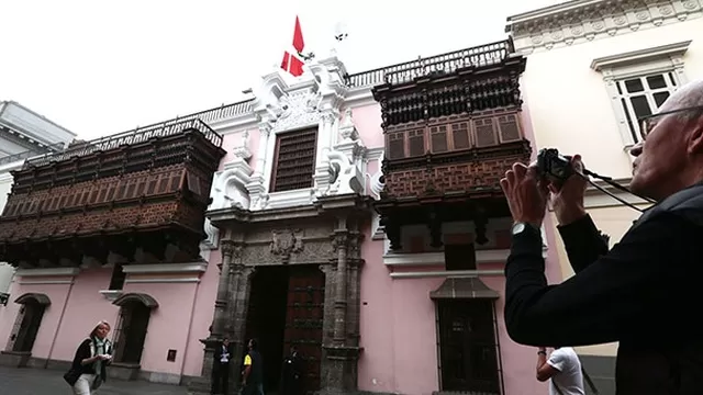 Ministerio de Relaciones Exteriores del Perú. Foto: Andina