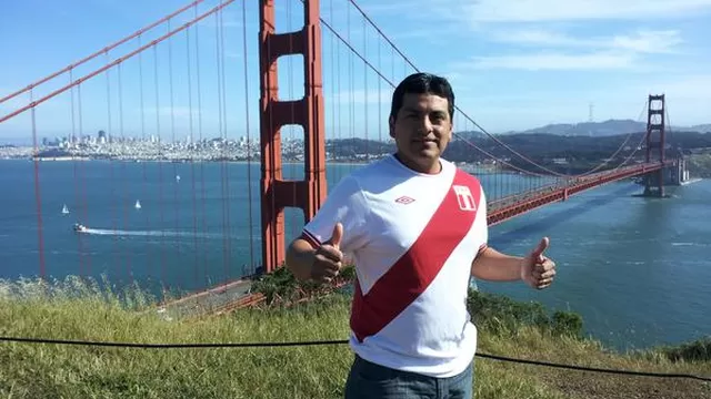 Así como él, varios peruanos enviaron sus saludos desde el extranjero. Foto: @SteveChunga1