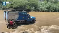 Piura: Alerta por aumento de caudal en río Yapatera por fuertes lluvias