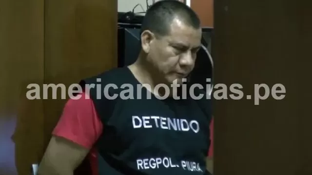 Detenido en Piura. América Noticias