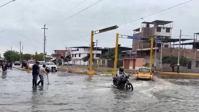 Piura: Lluvia ligera causa inundaciones y descontento ciudadano