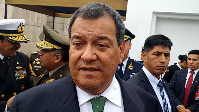 Jorge Nieto, ministro de Defensa. Foto: Andina