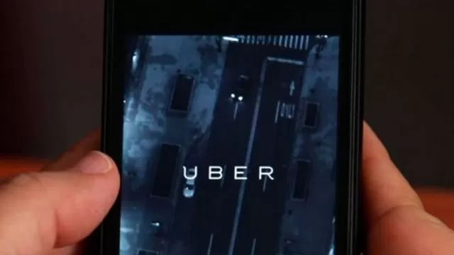 Aplicación Uber. Foto referencial: EFE
