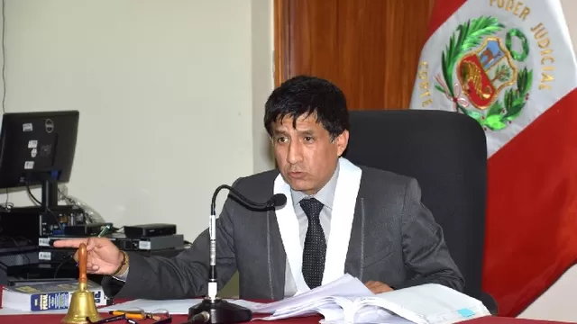 Juez Richard Concepción Carhuancho / Foto: Andina