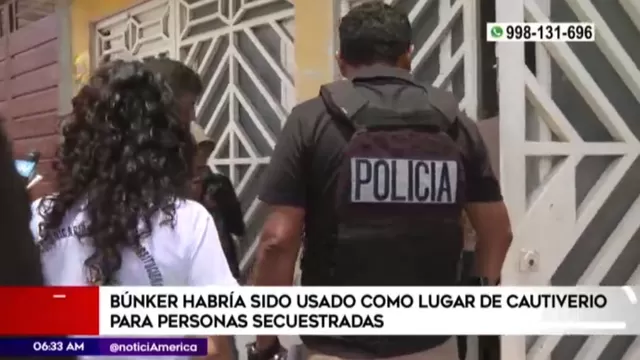 Policías intervienen presunto búnker de delincuentes en Carabayllo