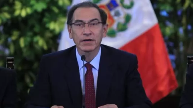 Presidente de la República Martín Vizcarra (Foto: Presidencia Perú)