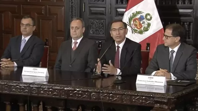 Presidente Martín Vizcarra dio a conocer sobre proyecto Mina Justa. Foto: Agencia Andina