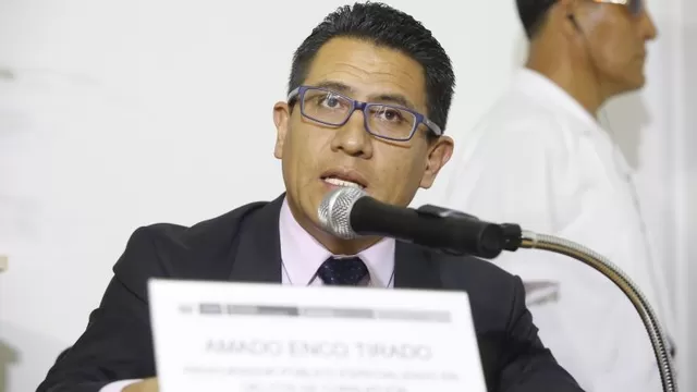 Amado Enco, procurador anticorrupción. Foto: Andina