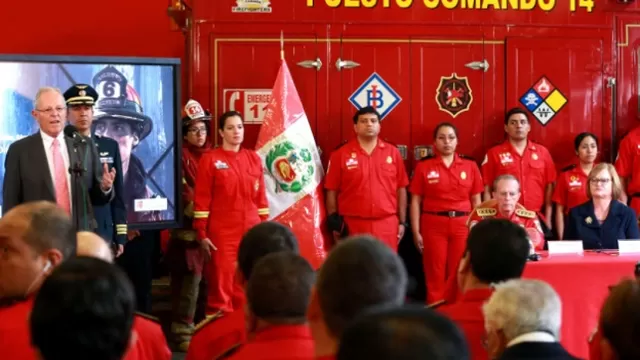 Los bomberos héroes recibirán beneficios póstumos. Foto: Andina
