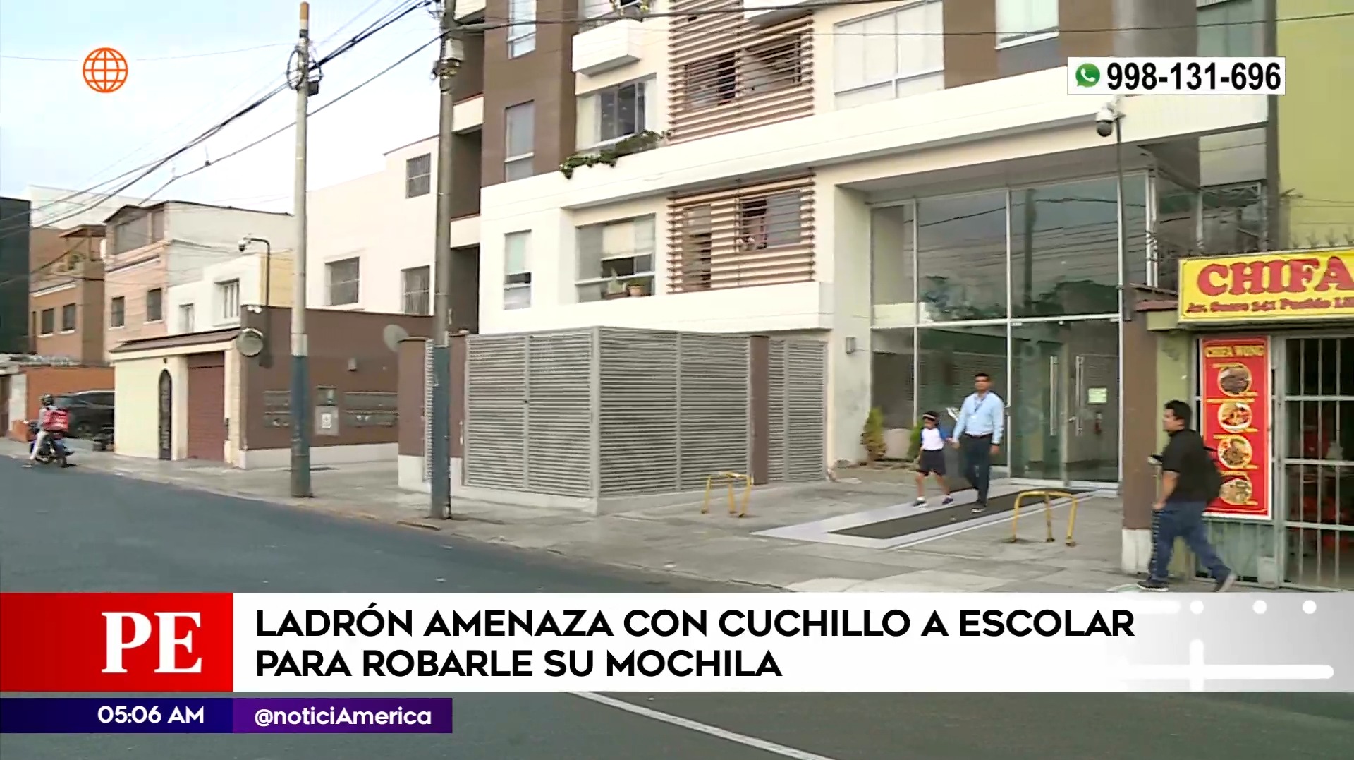 Asalto en Pueblo Libre. Foto: América Noticias