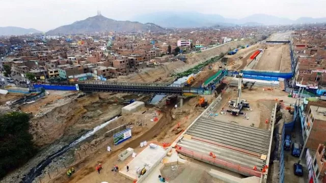 Obras en Puente Bella Unión. Foto: MML