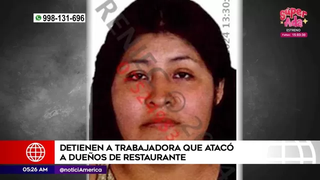 Puente Piedra: Mujer atacó a golpes a dueños de restaurante donde trabajaba