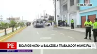 Punta Hermosa: Sicarios mataron a balazos a trabajador municipal