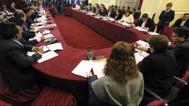 La Comisión Permanente elige a los miembros de la Subcomisión de Acusaciones Constitucionales. Foto: Andina
