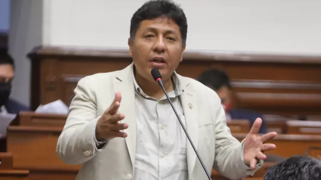 Congresista Raúl Doroteo responde por allanamiento: “Esto es un complot”