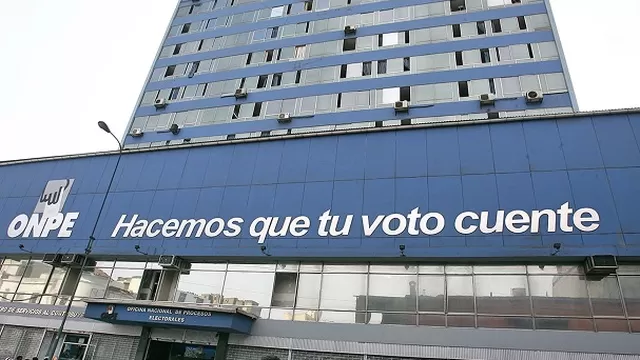 Oficina Nacional Procesos Electorales (ONPE). Foto: Andina