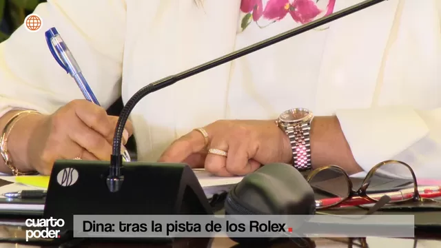 Los relojes de la presidenta Boluarte y el allanamiento fiscal
