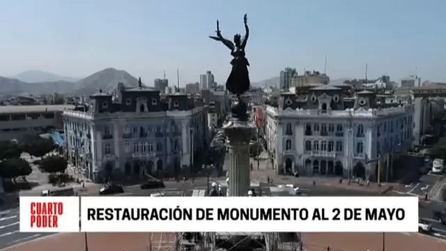 Restauración del monumento al 2 de Mayo