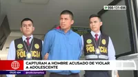 Rímac: Policía capturó a hombre acusado de violar a adolescente