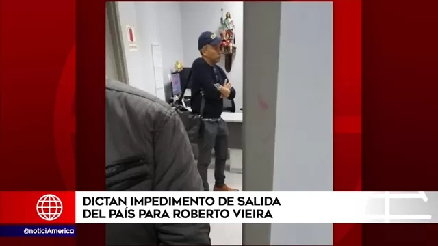 Roberto Vieira intentó abandonar nuevamente el país 