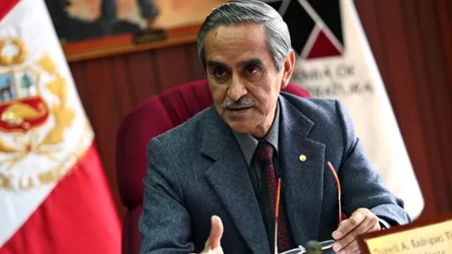 Duberlí Rodríguez, presidente del Poder Judicial. Foto: Andina