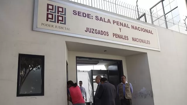Sala Penal Nacional. Foto: Andina