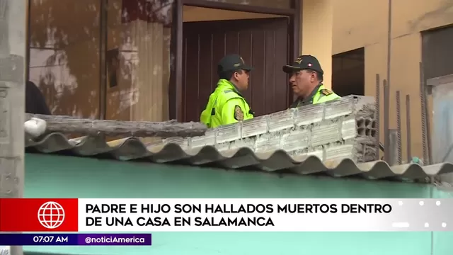 Salamanca: padre e hijo son hallados muertos dentro de su vivienda