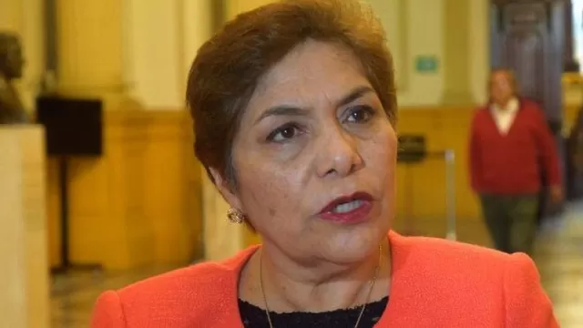 Congresista Luz Salgado. 