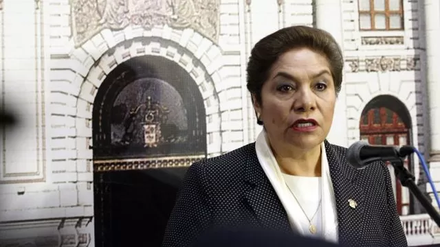 Congresista Luz Salgado. Foto: Agencia Andina