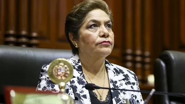 Luz Salgado, presidenta del Congreso / Foto: Congreso