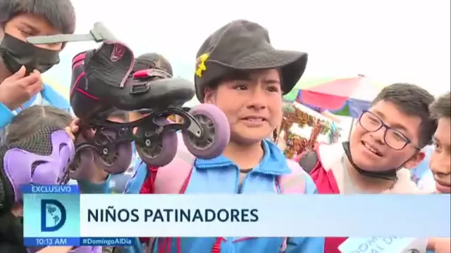 San Juan de Lurigancho: Cantera de niños patinadores