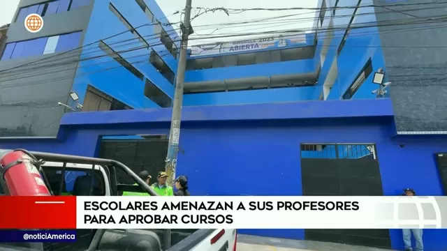 San Juan de Lurigancho: Escolares amenazaron a profesores para aprobar cursos