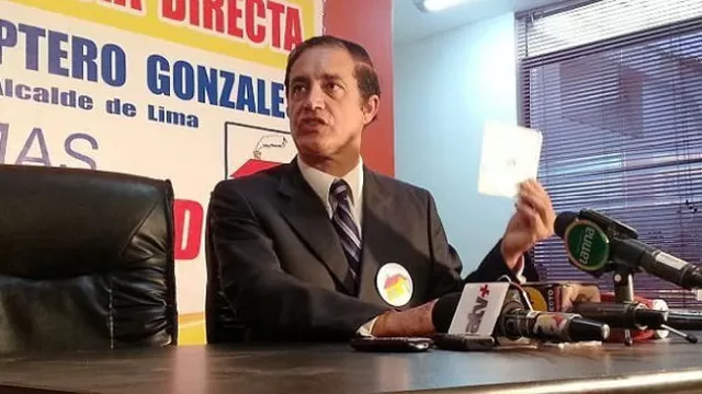 Candidato Álex Gonzáles se encuentra en el primer lugar. Foto: El Comercio