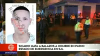 San Juan de Lurigancho: Sicario asesinó a balazos a hombre en pleno estado de emergencia