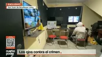 San Juan de Miraflores solo cuenta con 120 cámaras de vigilancia municipal pero 80 están inoperativas