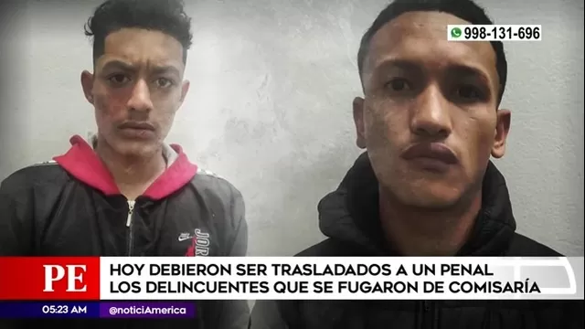 San Luis: Policía busca a dos delincuentes que fugaron de comisaría de Yerbateros