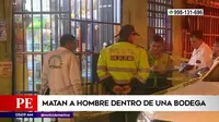 San Martín de Porres: Hombre fue asesinado dentro de una bodega