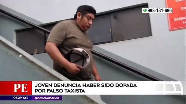 San Martín de Porres: Joven denunció haber sido dopada por falso taxista