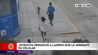San Martín de Porres: Joven recuperó su celular tras perseguir a ladrón que le robó