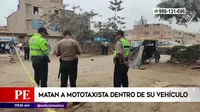 San Martín de Porres: Mototaxista fue asesinado dentro de su vehículo