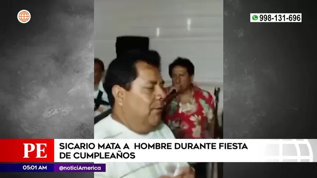 San Martín de Porres: Sicario mató a hombre durante fiesta de cumpleaños