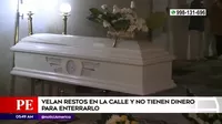 San Miguel: Velan a fallecido en la calle y no tienen dinero para enterrarlo