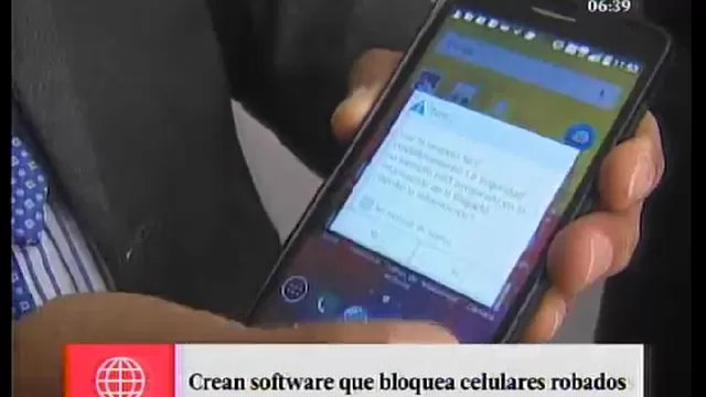 Sanmarquinos crean software que bloquea celulares robados